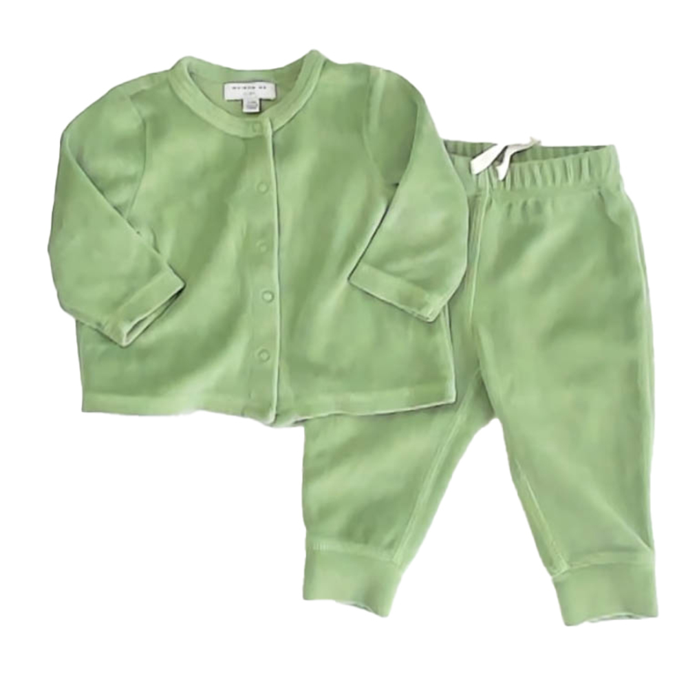 Maison Me Boys Green Apparel Sets size: 3-6 Months